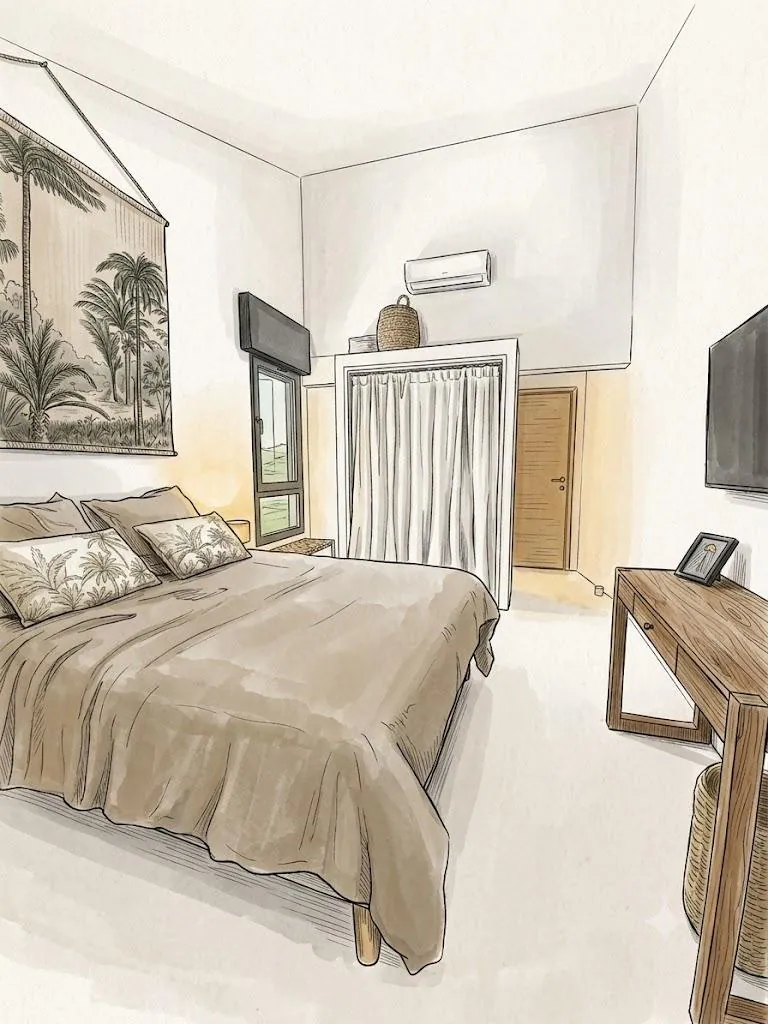 Chambre Posidonie, A Villa Rosa