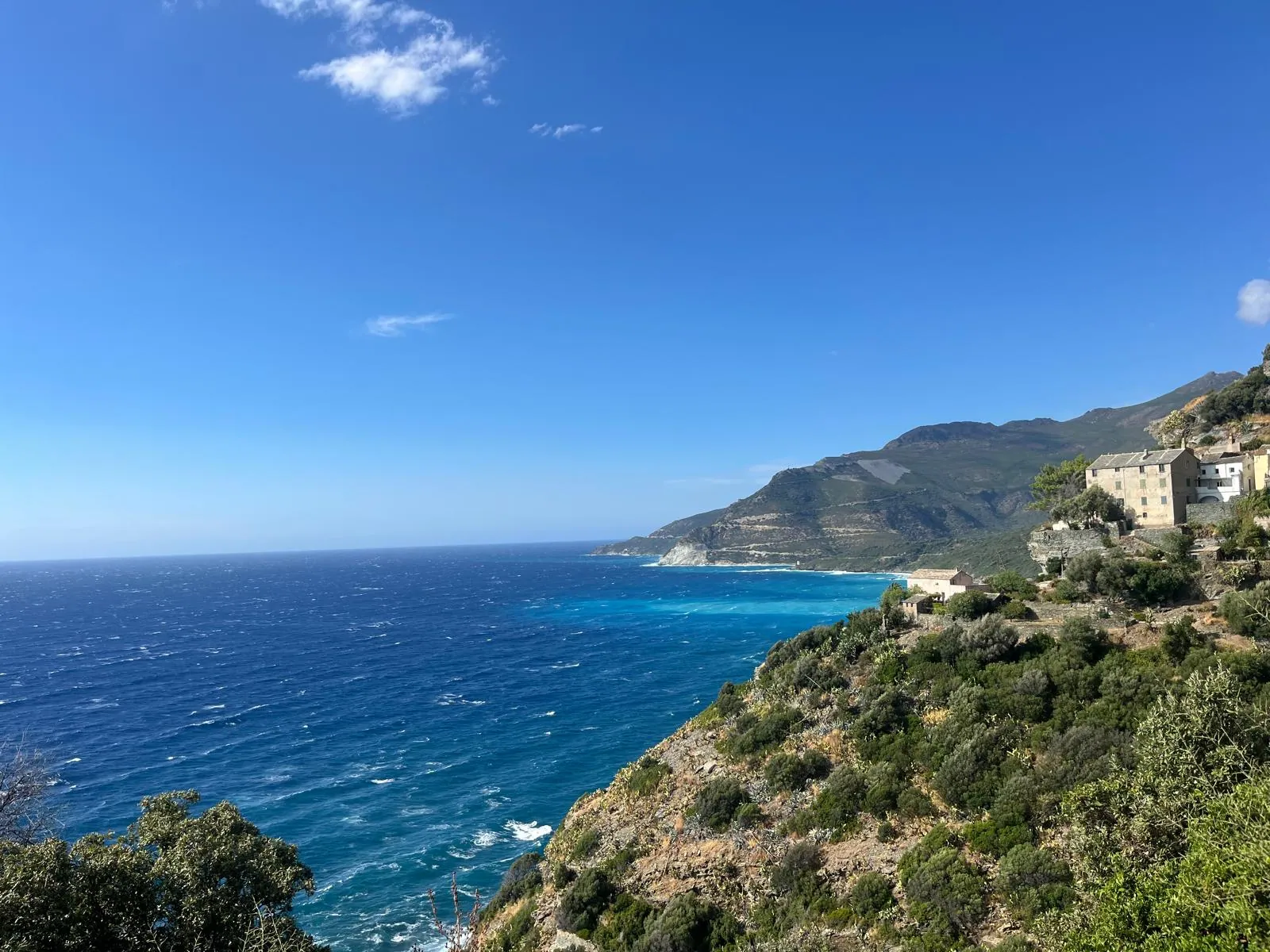 Paysage du Cap Corse près de A Villa Rosa