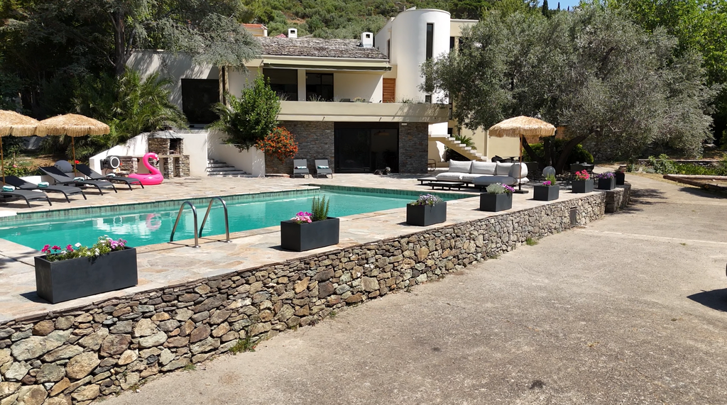 maison piscine